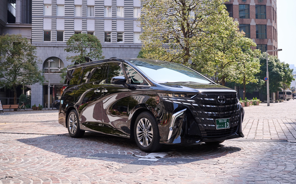 ハイヤー車両ラインナップ　アルファード